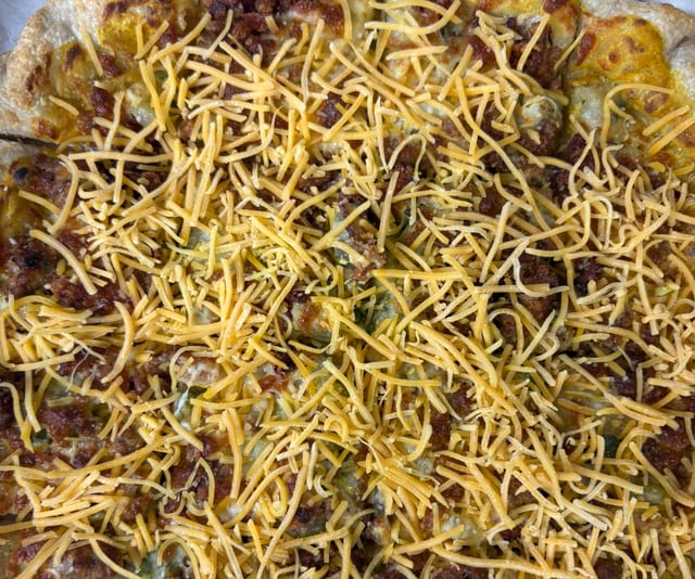 Bacon Cheeseburger Pizza (X-Large 18").