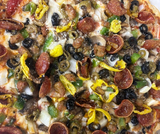 Super Supreme Pizza (Medium 12").