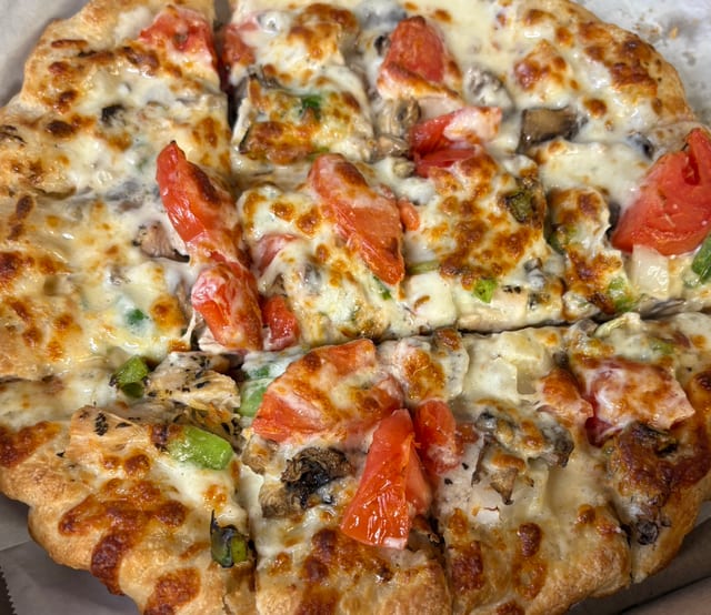 White Chicken Pizza (X-Large 18").