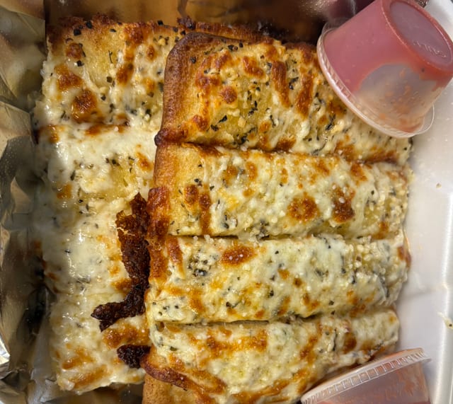 Fresh Artisan Cheesy Bread.