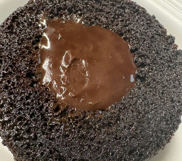 Warm Chocolate Lava Cake.